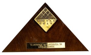 Mikuláš Klimčák - SLOVAK GOLD 1999, kandidát na laureáta