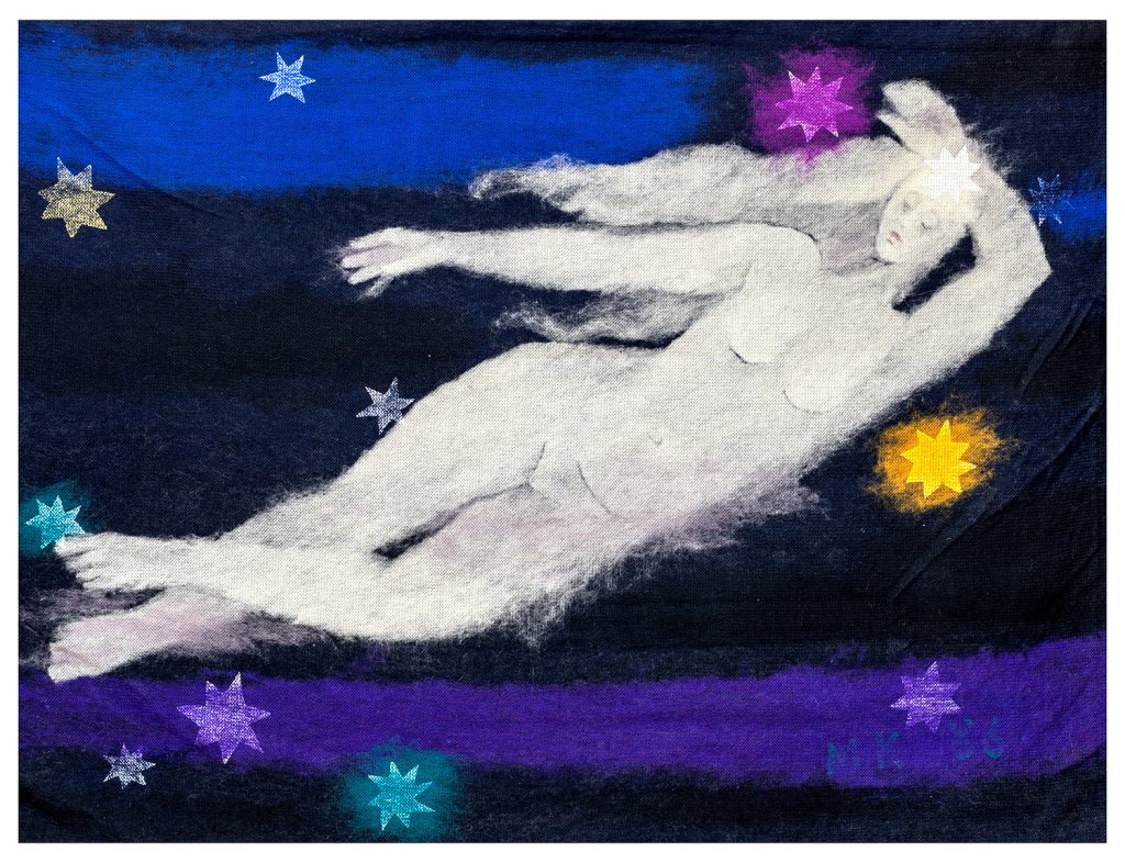 Mikuláš Klimčák - Pani kométa Halley 1986 (art-protis, 142x105)