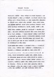 Mikuláš Klimčák - myšlienky