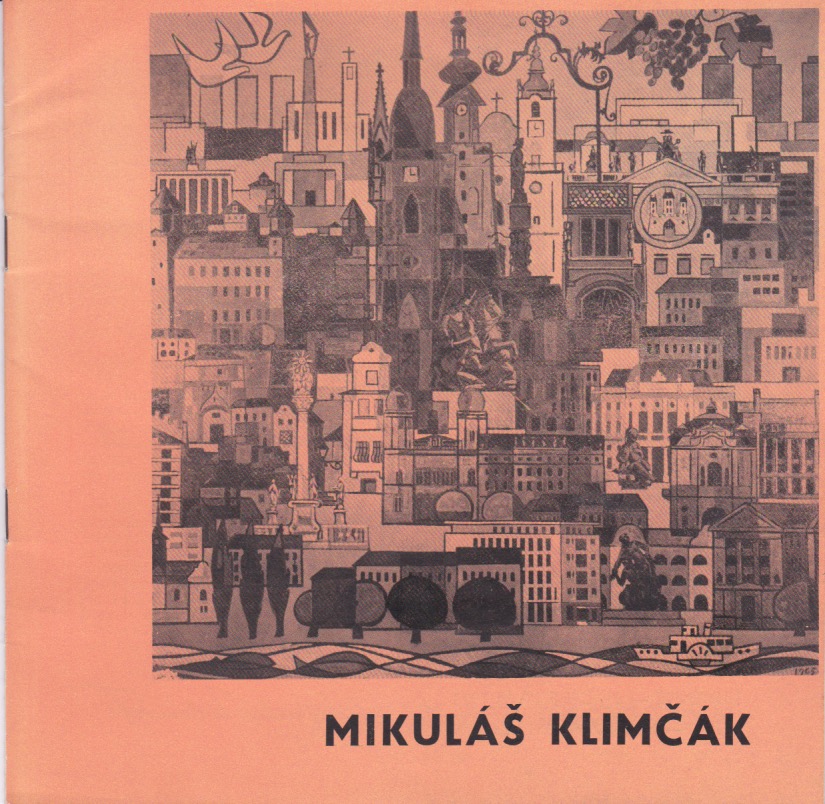 Mikuláš Klimčák - katalóg z výsvav v Bratislave (1971), Humennon (1972) a Nitre (1972)